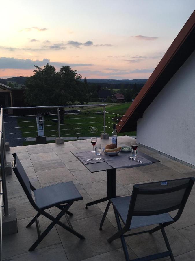 Dachgiebeloase Apartamento Mehlmeisel Exterior foto